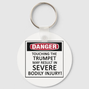 Danger Trumpet Keychain