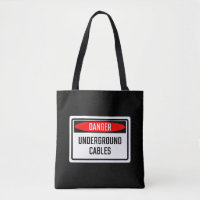 Danger Underground Cables Sign
