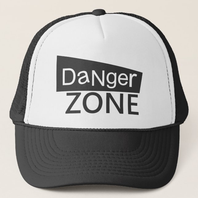 Danger Zone - Trucker Hats (Front)