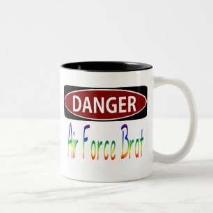 Dangerair Force Brat Two-Tone Coffee Mug