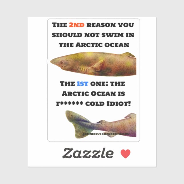 Dangerous Arctic Ocean - Greenland Shark (Sheet)