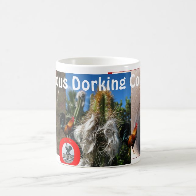 Dangerous Dorking Country: Wildlife Warning Notice Coffee Mug (Center)