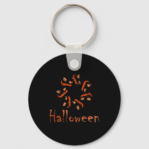 dangerous halloween, happy halloween keychain