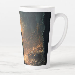 Dangerous Mines Latte Mug