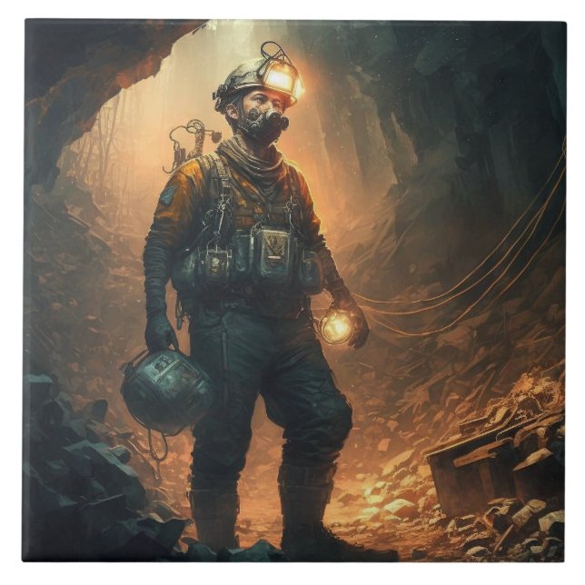 Dangerous Mines Tile (Front)