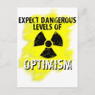 dangerous Optimism Postcard