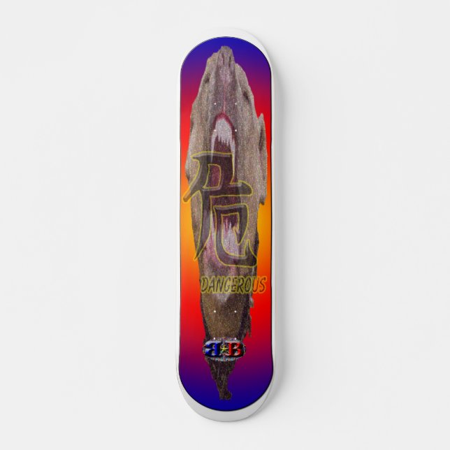 Dangerous puppy Skateboard (Front)