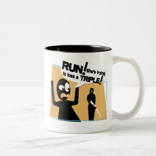"Dangerous Rifle Toss" Coffee Mug