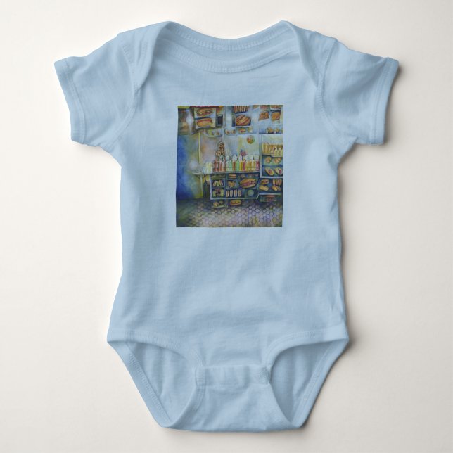 Dangerously Close To Fun Baby Bodysuit (Front)