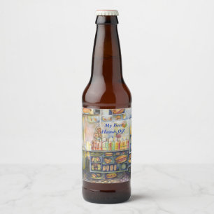 Dangerously Close To Fun Beer Bottle Label