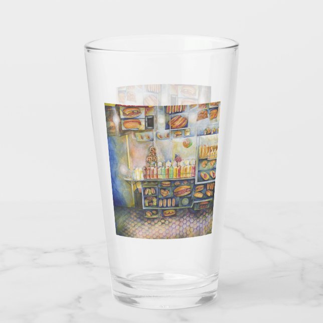 Dangerously Close To Fun Glass (Back)