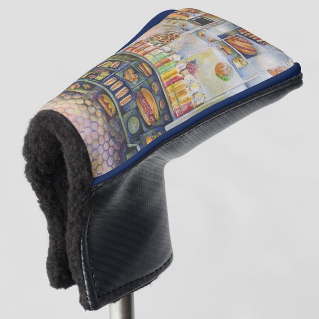 Dangerously Close To Fun Golf Head Cover (3/4 Front)