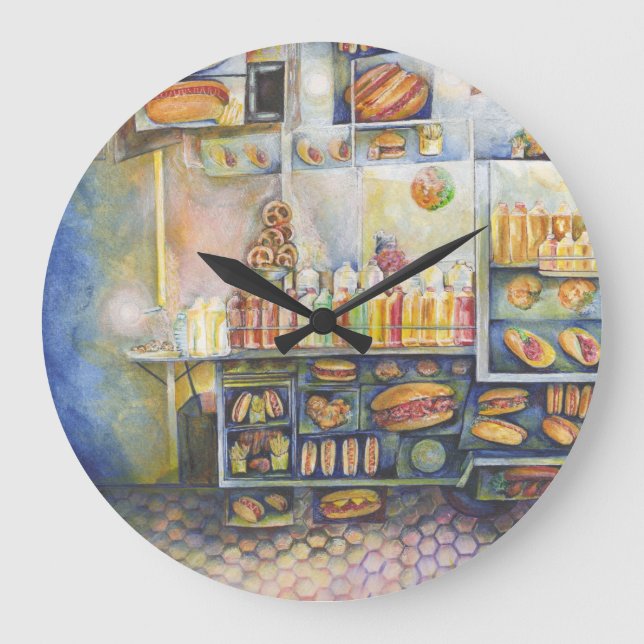 Dangerously Close To Fun Large Clock (Front)