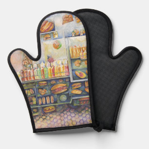 Dangerously Close to Fun Oven Mitt