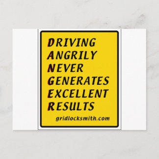 DANGERsign Postcard