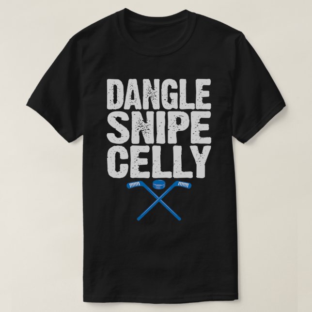 Dangle Snipe Celly 8 T-Shirt (Design Front)