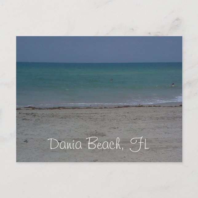 Dania Beach, FL Postcard (Front)