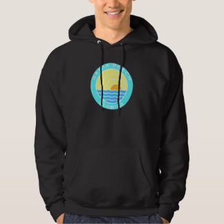 Dania Beach Florida Retro Sunset Hoodie