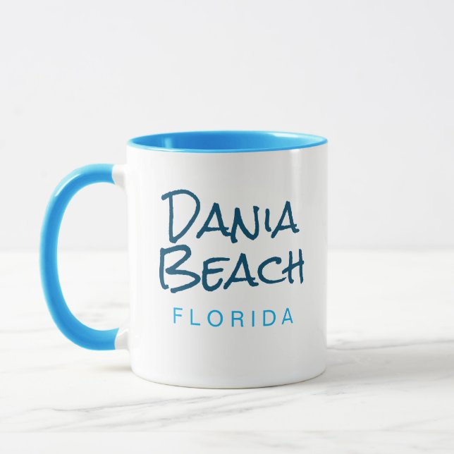 Dania Beach Floride Café Mug (Gauche)