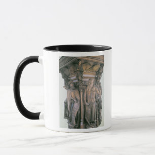 Daniel and Isaiah in Dispute, hexagonal pedestal Mug