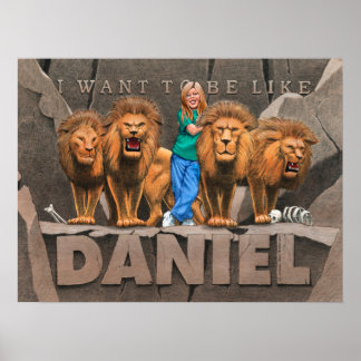 Daniel and The Lion's Den - Girl Poster
