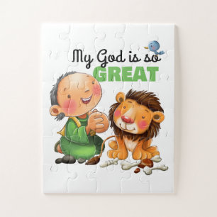 Daniel and the lions kids puzzle