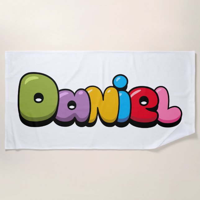 Daniel Beach Towel (Front)