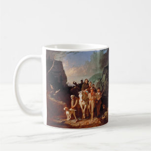 Daniel Boone escorting settlers  Coffee Mug
