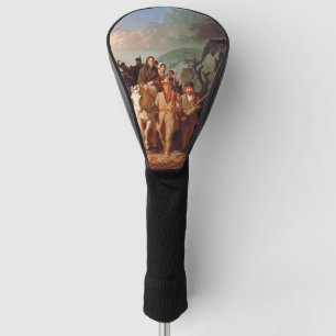 Daniel Boone escorting settlers Golf Head Cover