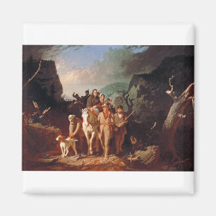 Daniel Boone escorting settlers Magnet