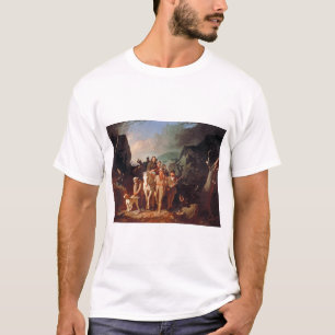 Daniel Boone escorting settlers  T-Shirt