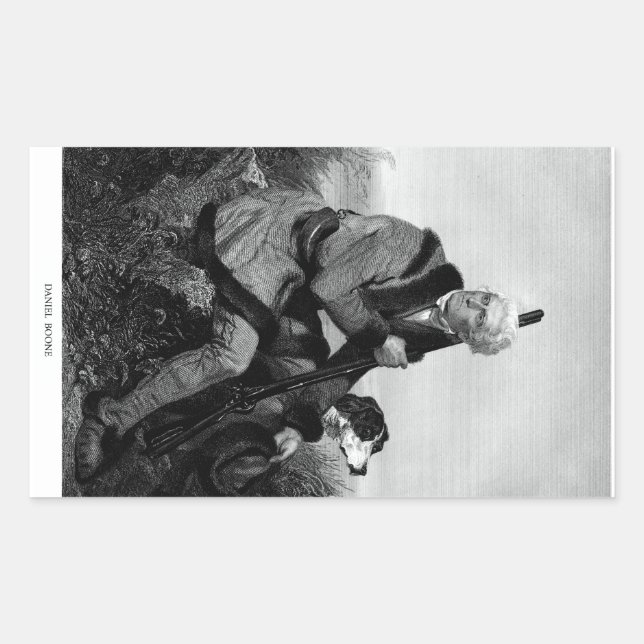 Daniel Boone Sticker (Front)