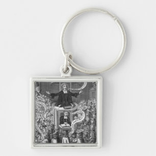 Daniel Burgess, illustration from 'Portraits Keychain