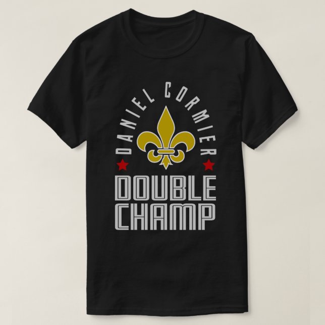 Daniel Cormier DC Double Champ 1 T-Shirt (Design Front)