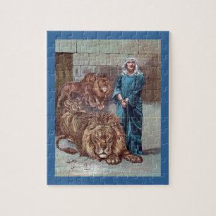 Daniel dans le puzzle de repaire de lions