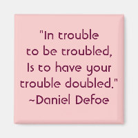 Daniel Defoe Worry Quote