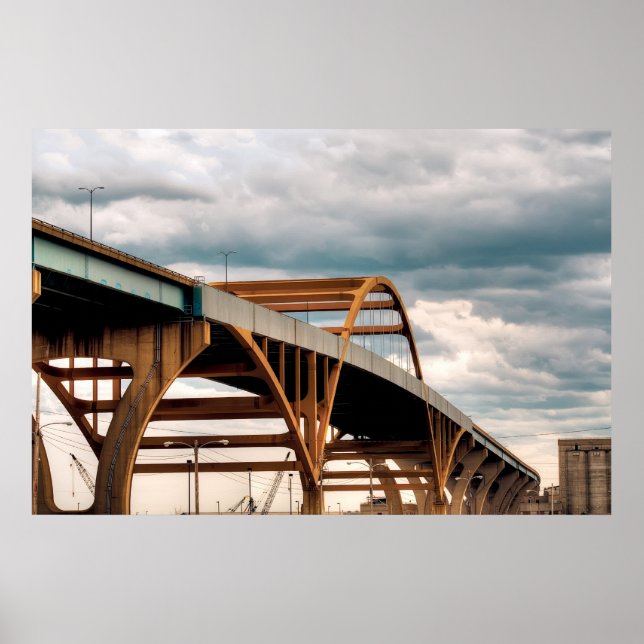Daniel Hoan Memorial Bridge Poster (Front)