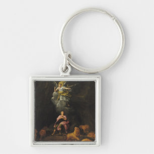 Daniel in the Den of Lions Keychain