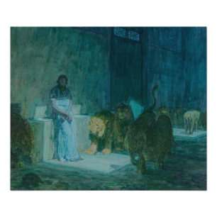 Daniel in the Lions' Den by Henry Ossawa Tanner Photo Print
