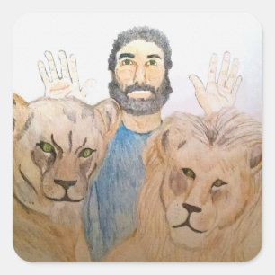 Daniel in the Lions' Den II Stickers