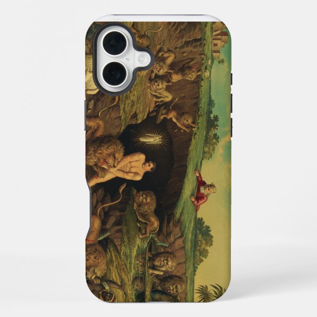 Daniel in the Lions' Den iPhone Case (Back)