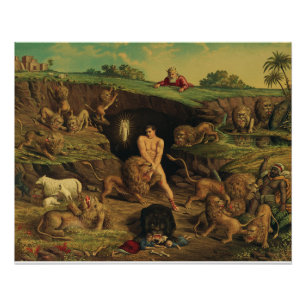 Daniel in the Lions' Den Poster