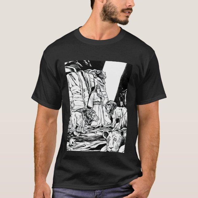 Daniel in the Lion's Den T-Shirt (Front)