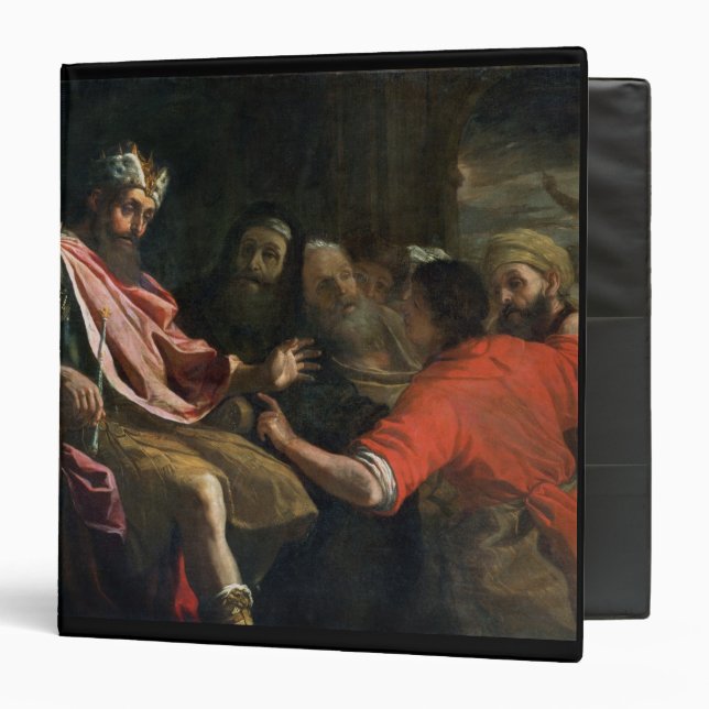 Daniel Interpreting Nebuchadnezzar's First Dream ( Binder (Front/Inside)
