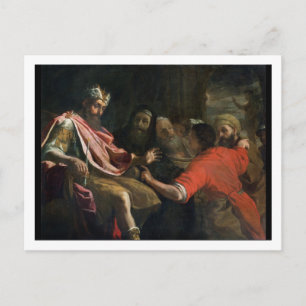 Daniel Interpreting Nebuchadnezzar's First Dream ( Postcard