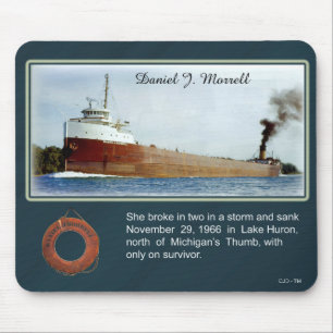 Daniel J. Morrell shipwreck mousepad