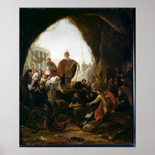 Daniel Killing the Dragon of Baal Poster (Front)