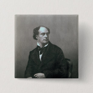 Daniel Maclise, Esq. RA 2 Inch Square Button