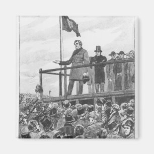 Daniel O'Connel at the meeting at Trim Magnet