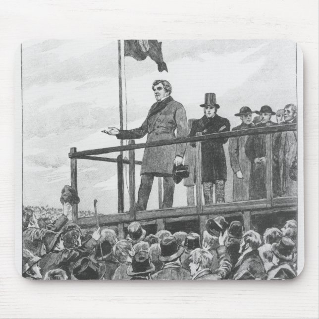 Daniel O'Connel  at the meeting at Trim Mouse Pad (Front)